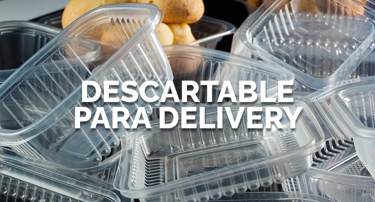 Descartable para delivery