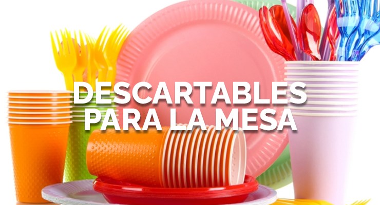 Descartable para la mesa