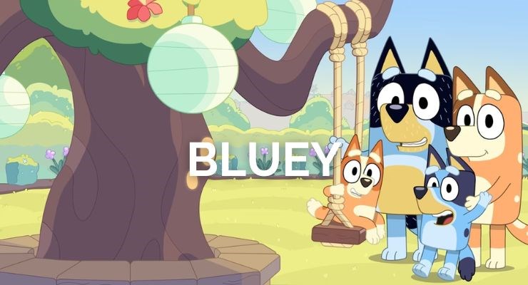 Cotillón Bluey