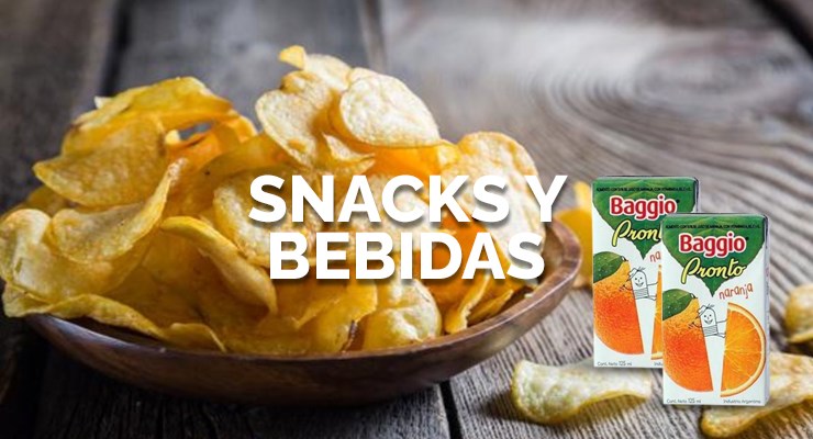 Snacks y bebidas